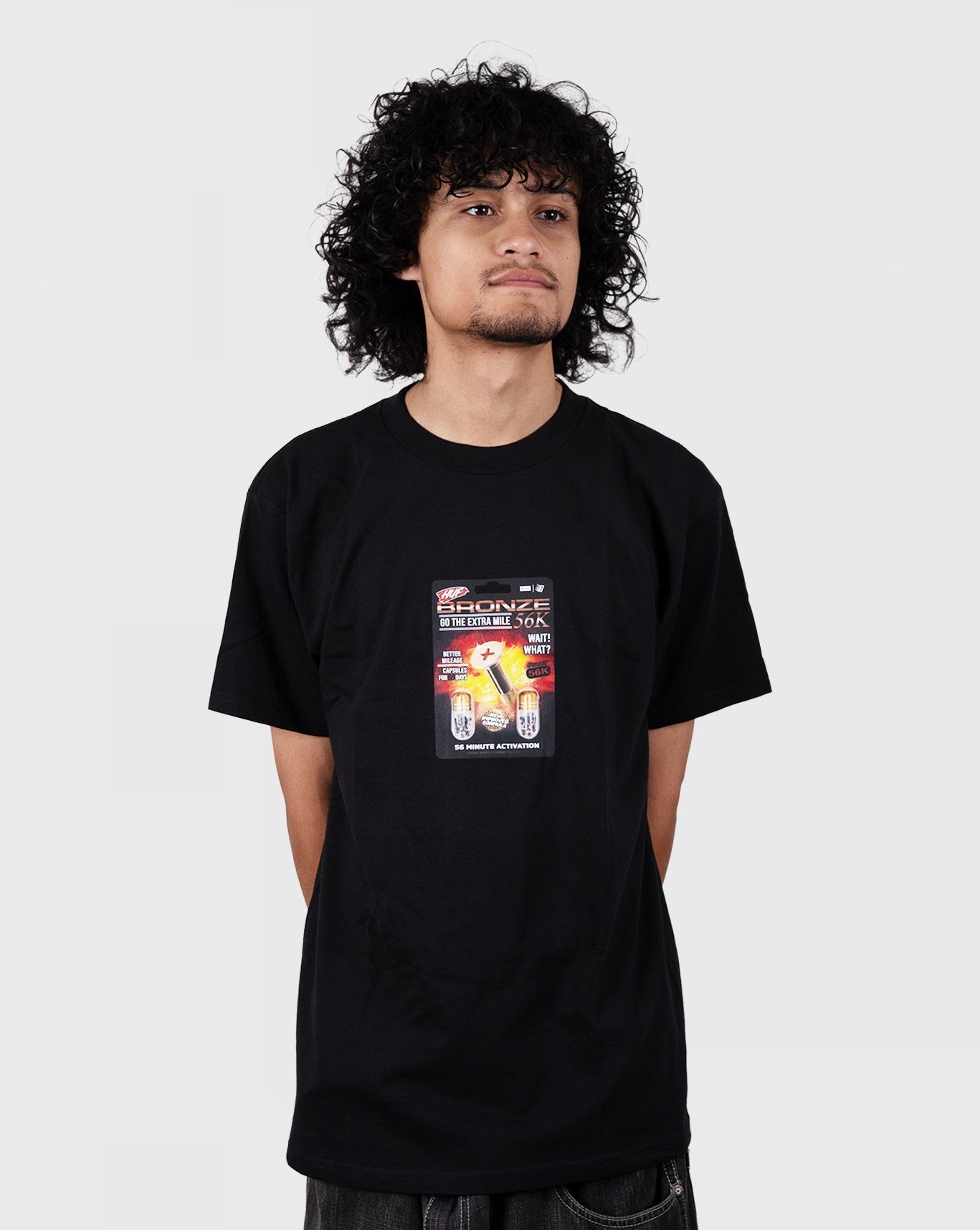 Huf Enhanced Tee - Black