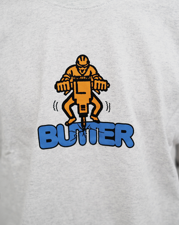 Butter Goods Jack Hammer Shirt - Ash