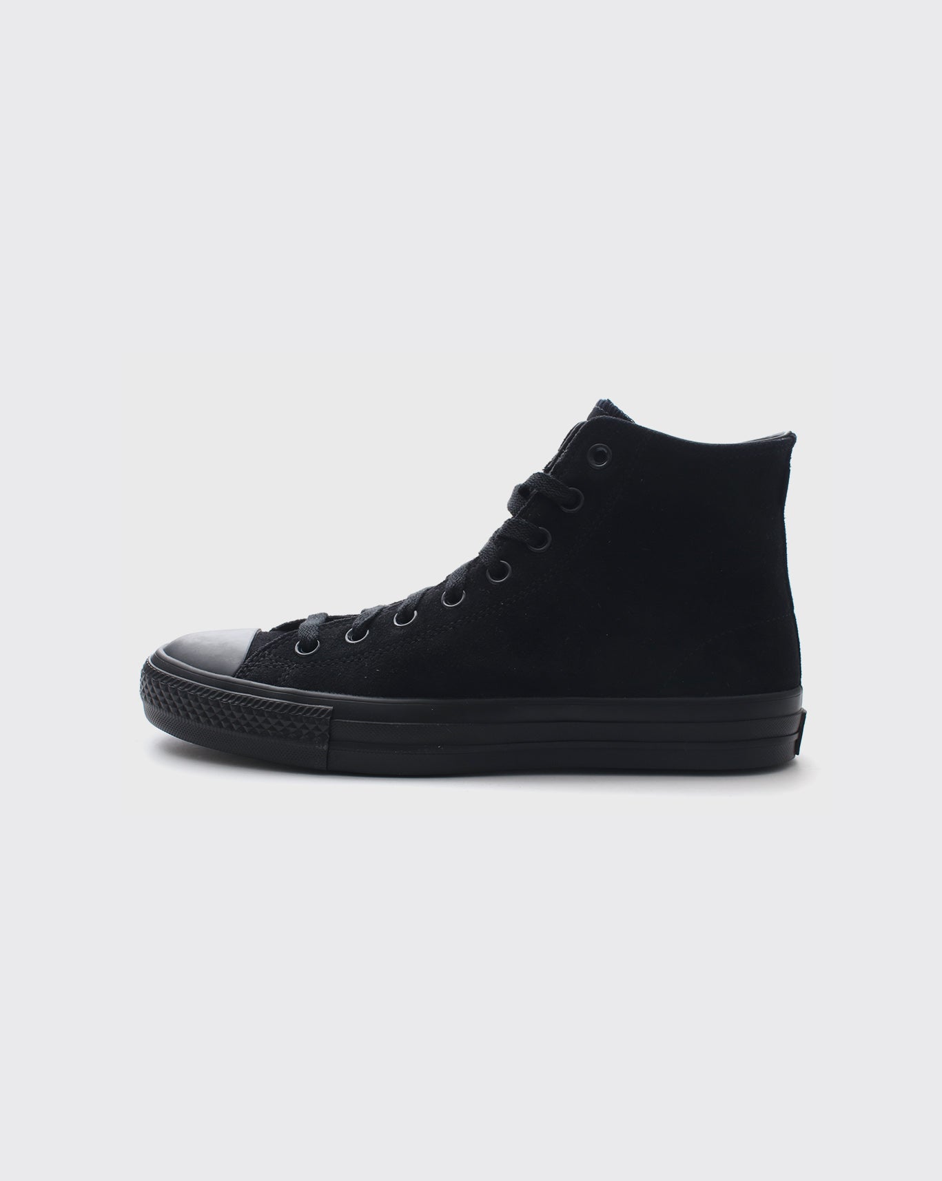 Converse CTAS Pro Hi Suede Shoe - Black