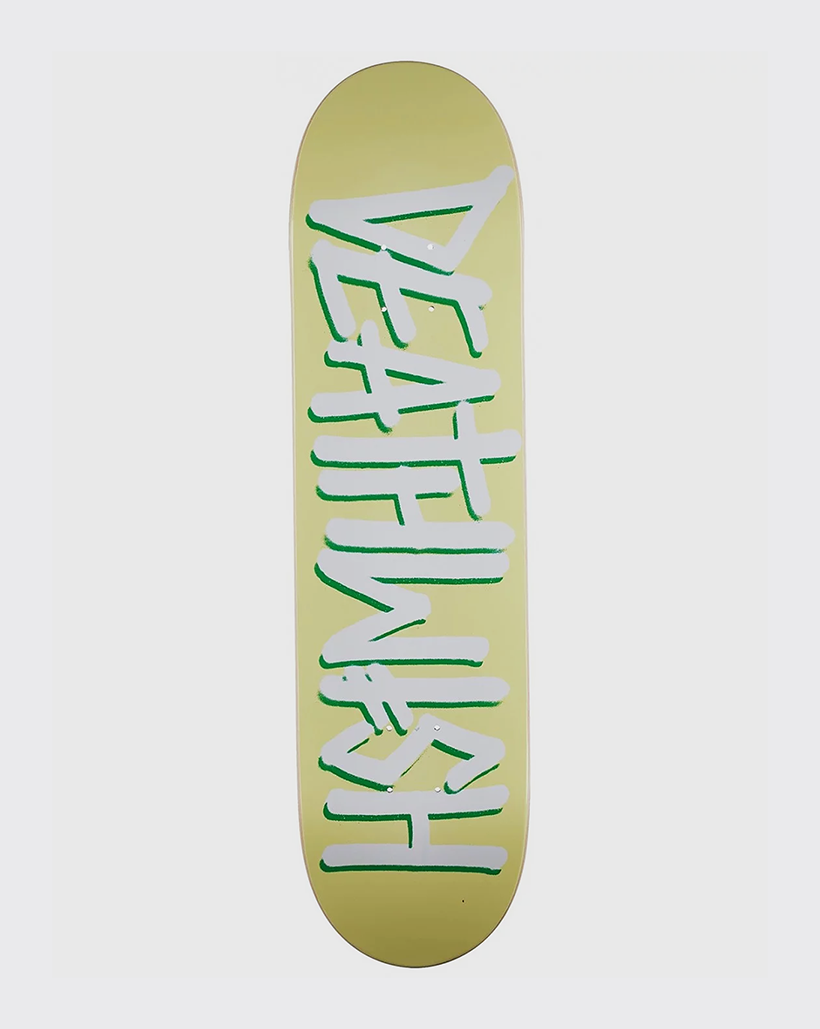 Deathwish Deathspray 8” Deck - Pale Yellow