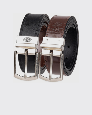 Dickies Reversible Belt - Black/Brown
