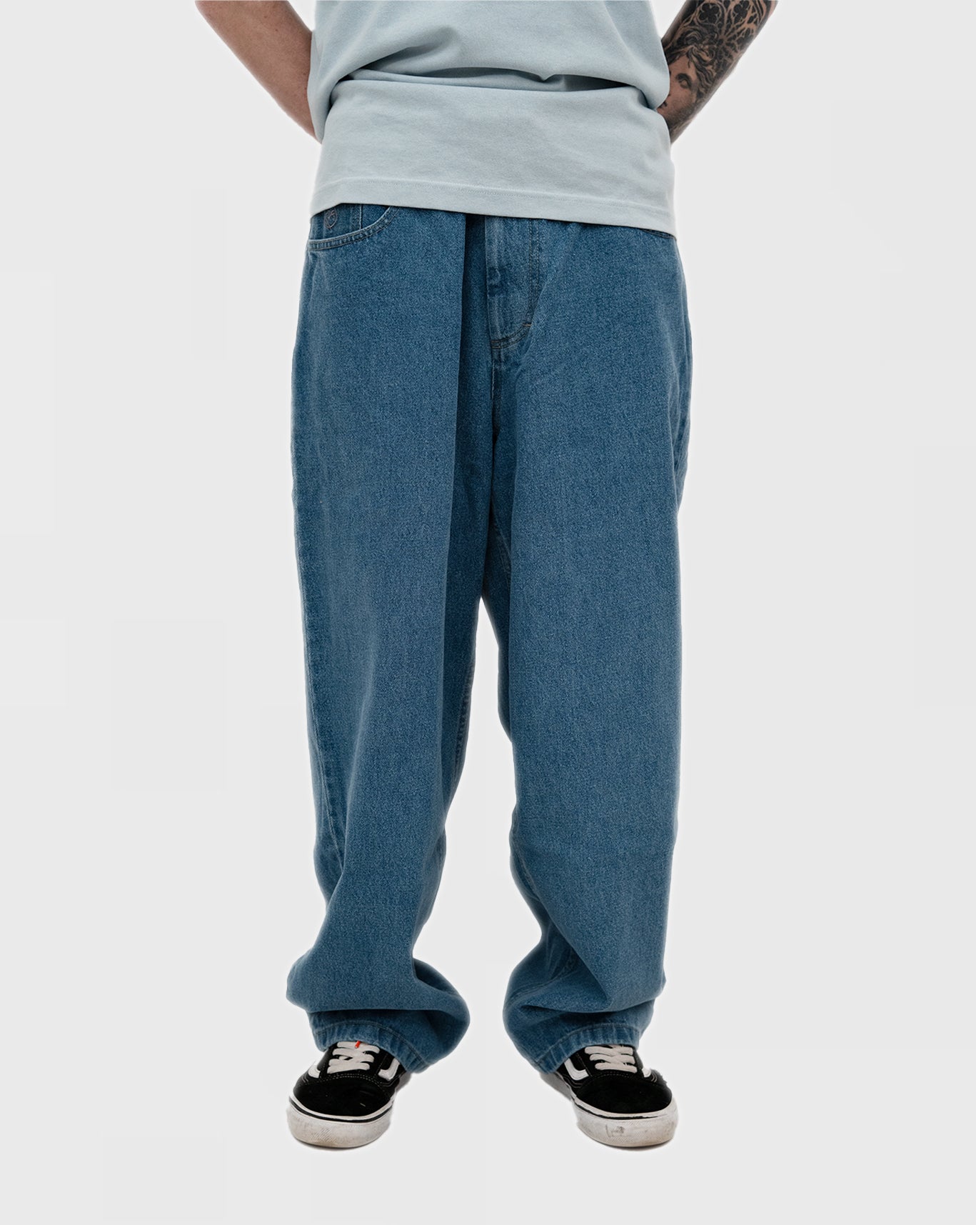 Polar Big Boy Pants - Mid Blue