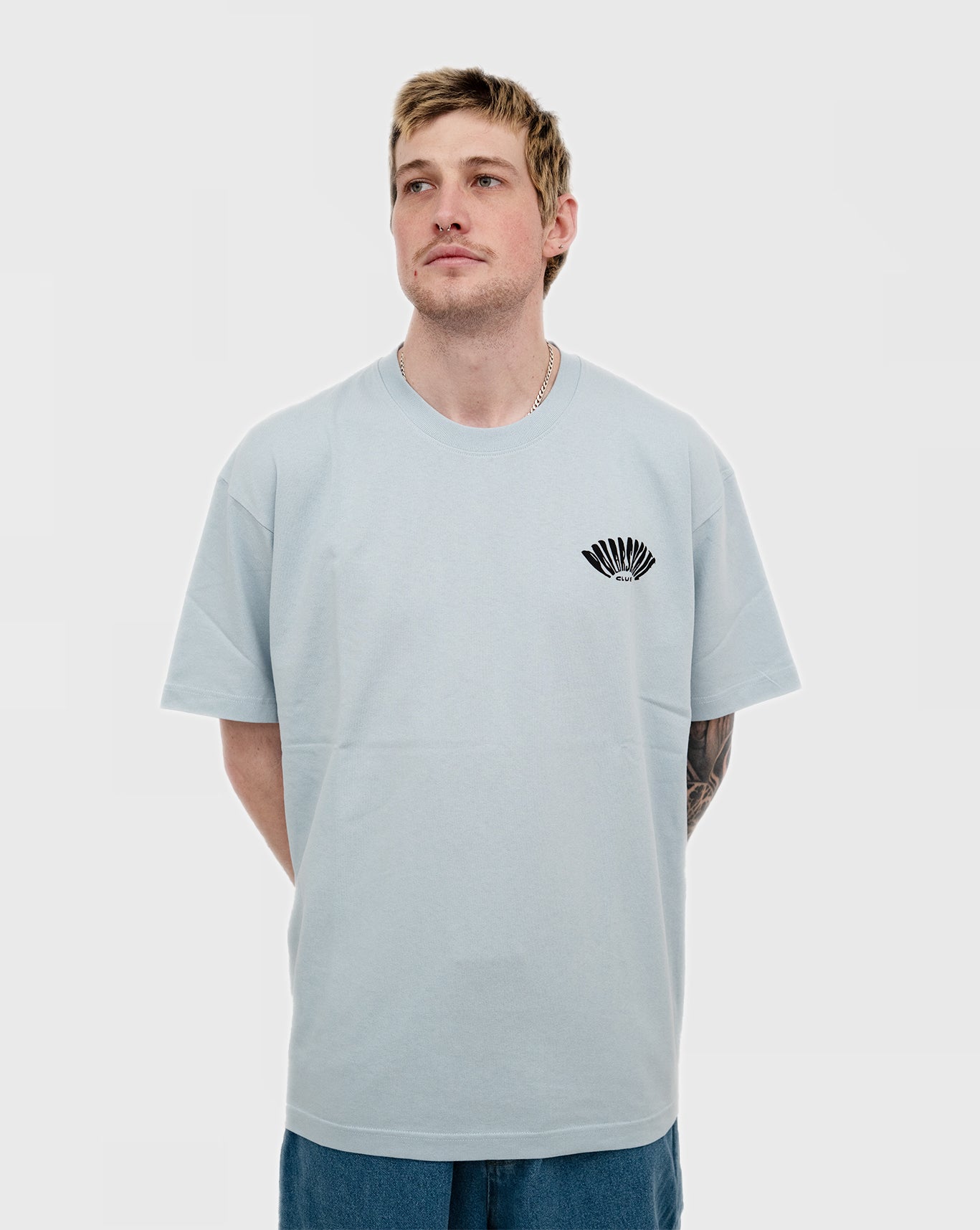 Polar Skate Club Tee - Light Blue