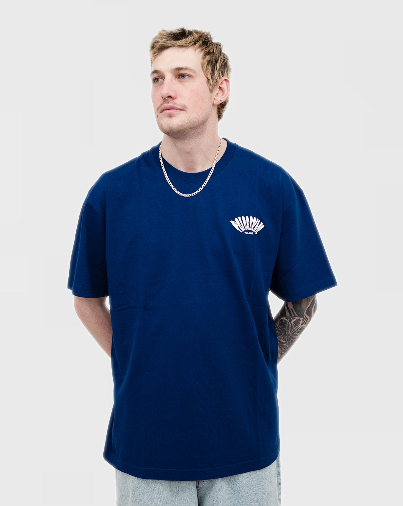 Polar Skate Club Tee - Deep Royal Blue