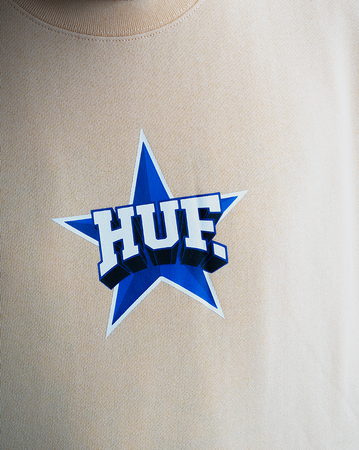 Huf All Star Crewneck - Wheat