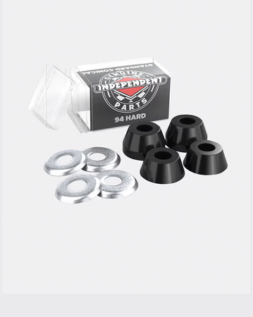 Independent Bushings - Conical Cushions Hard (94A) - Black