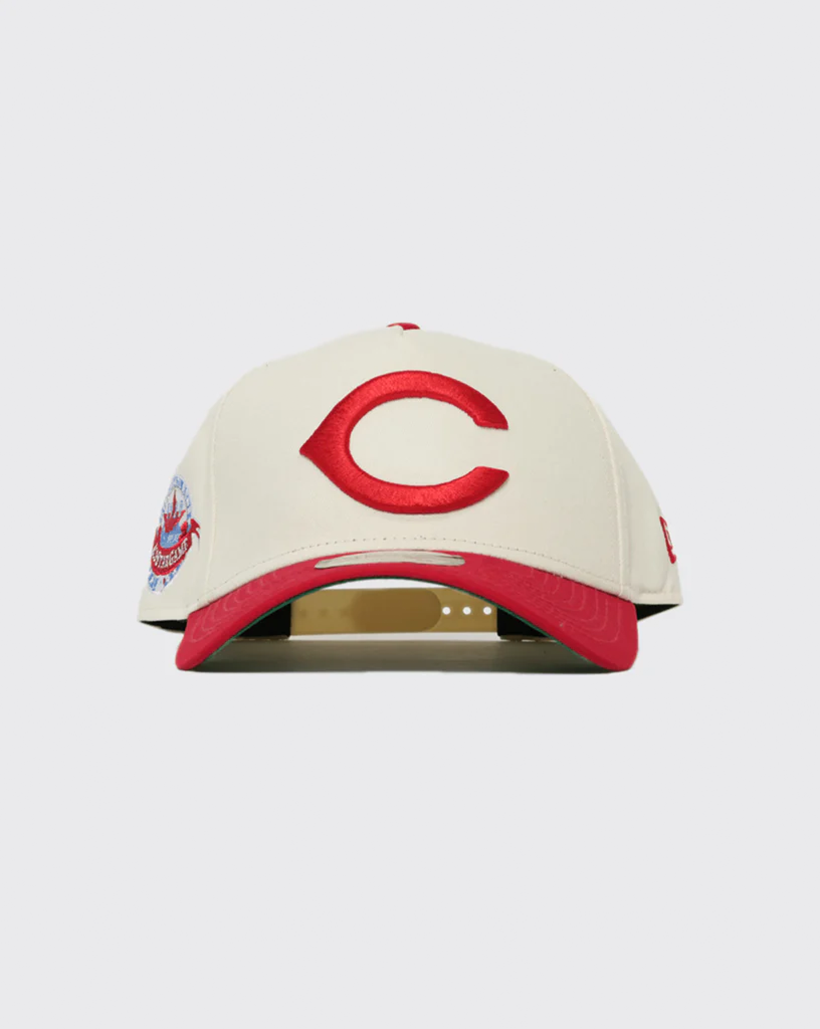 New Era 940 AFrame Cincinnati Reds Snapback - Vintage White/Red