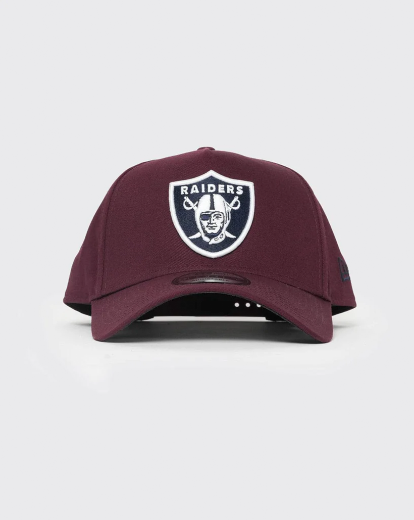 New Era 940 A-Frame Las Vegas Raiders Snapback Maroon/Navy