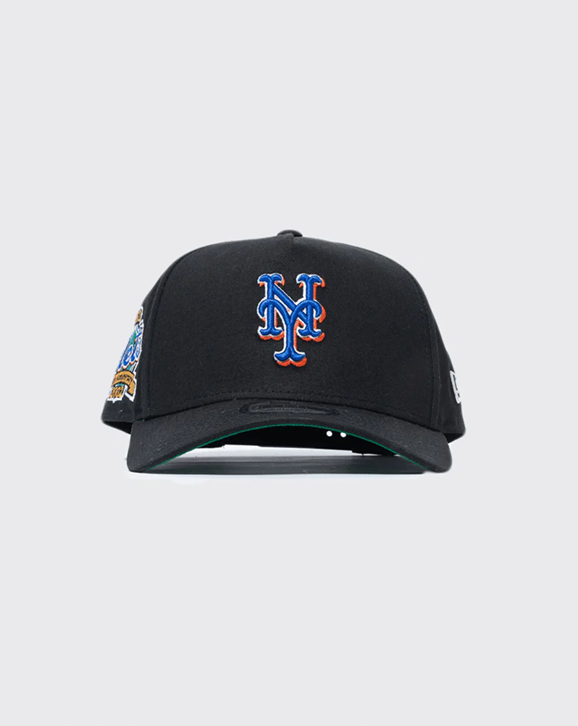 New Era 940 AFrame New York Mets Anniversary Snapback - Black