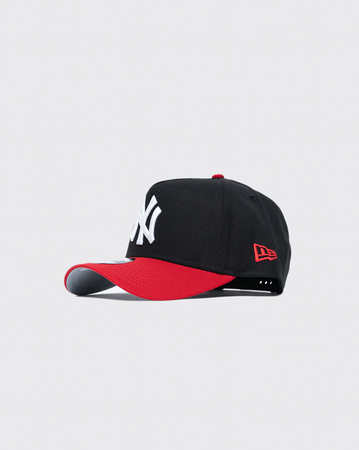 New Era 940 AFrame New York Yankees Snapback - Black/Red