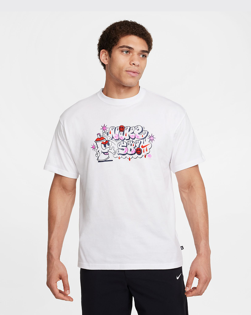 Nike SB Max90 Skate Shirt - White