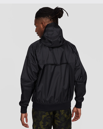 Nike Windrunner Hooded Jacket - Black