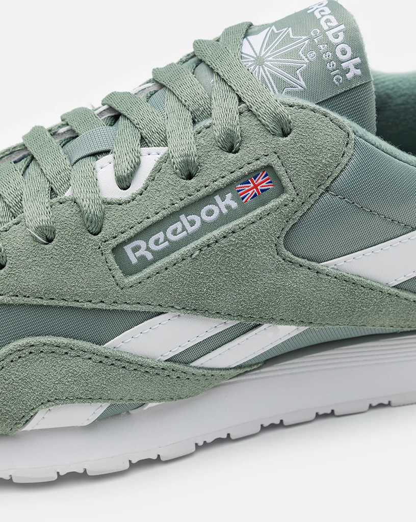 Reebok CL Nylon Shoe Green Chalk Trainers SB Free Shipping Trainers Skateboarding