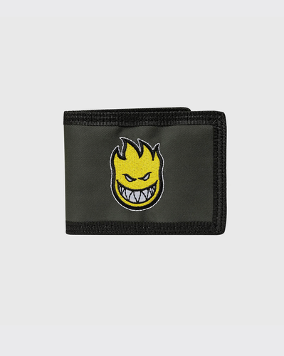 Spitfire BH Bi-Fold Wallet Charcoal/Yellow