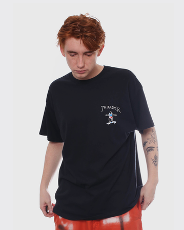 Thrasher Gonz Mini Logo Shirt - Black