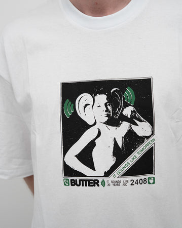 Butter Goods Tomorrow Shirt - White