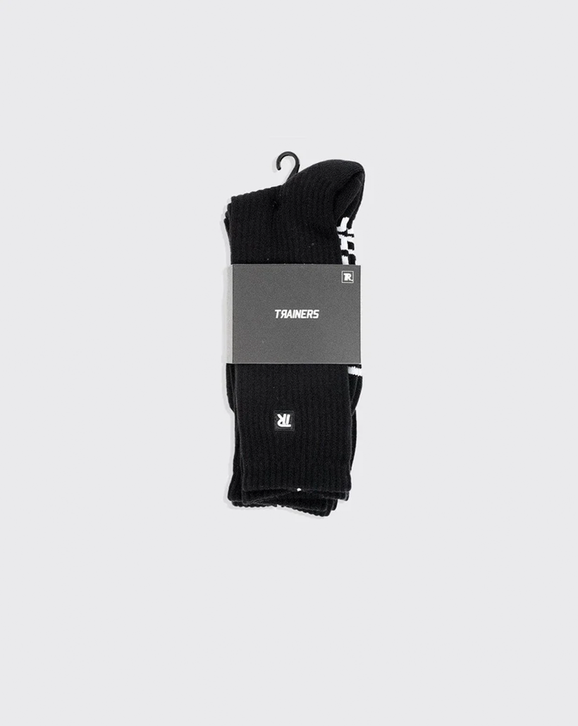 Trainers Crew 3pk Sock - Black