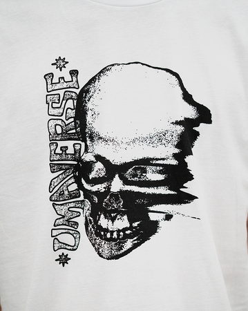 Uma Skull Shirt - White