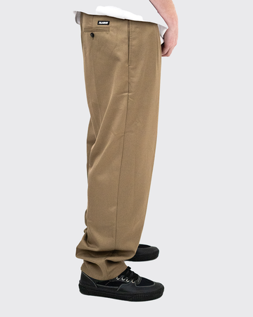 XLarge Amplify Pleated Trouser - Tobacco