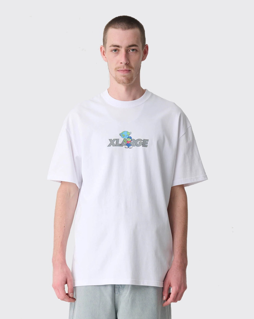 XLarge Around the World Shirt - White