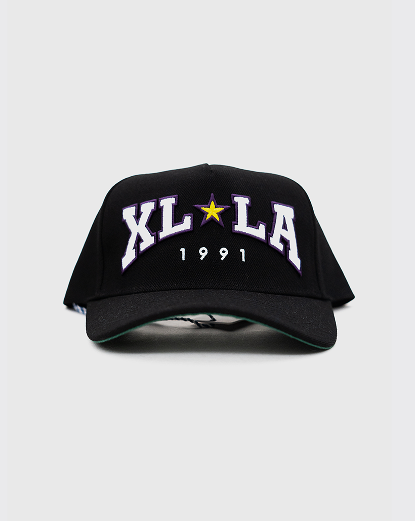 XLarge LA 91 Baseball Hat - Black