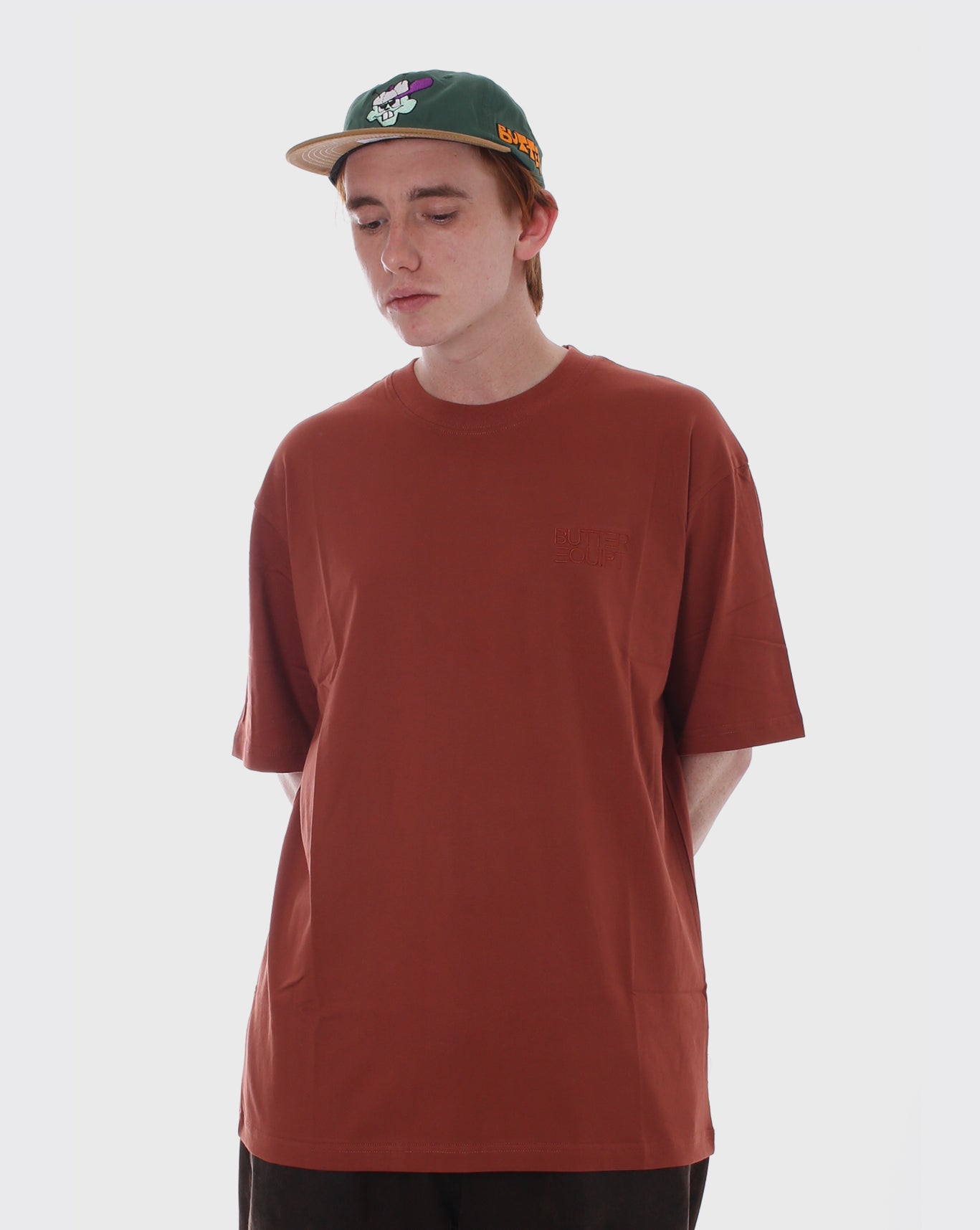 Butter Goods Organic Shirt Redwood - Sale