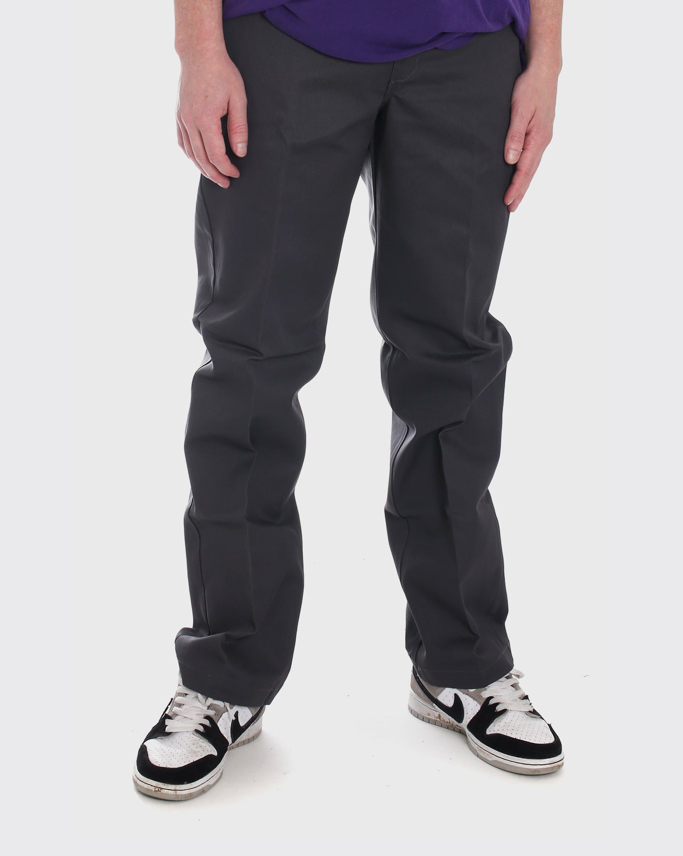 Dickies 873 Slim Straight Pant in charcoal