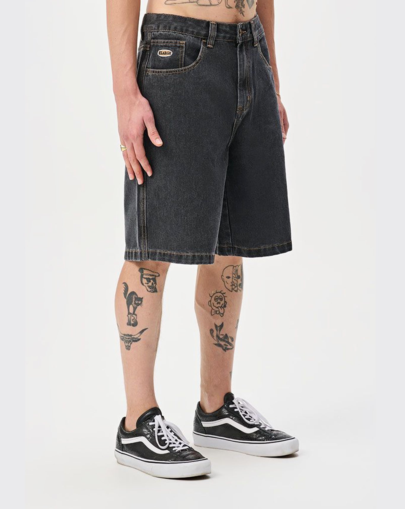 XLarge Bull Denim 91 Short Black